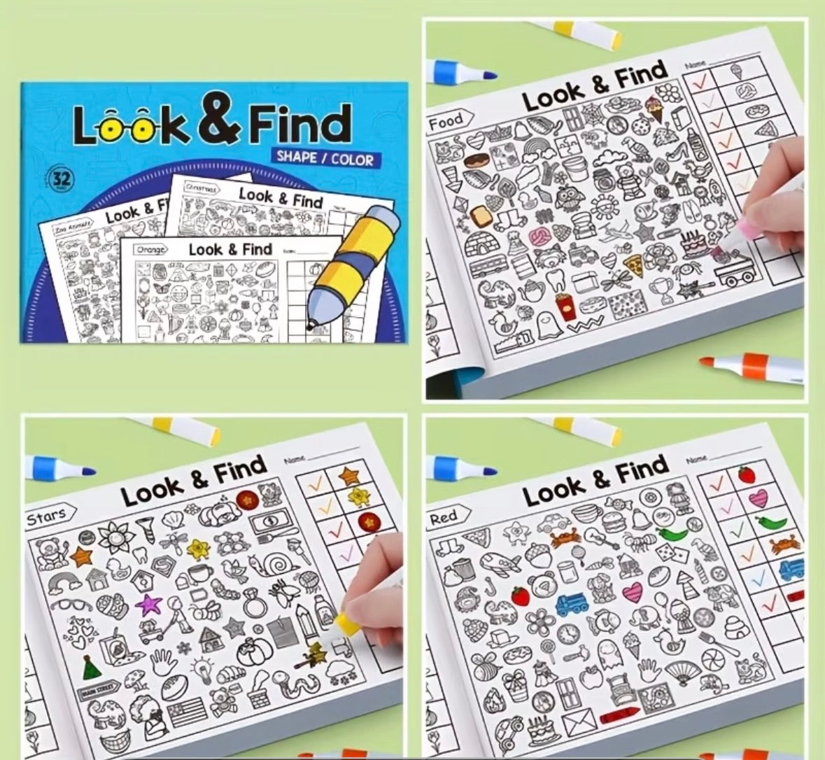 Look & find book