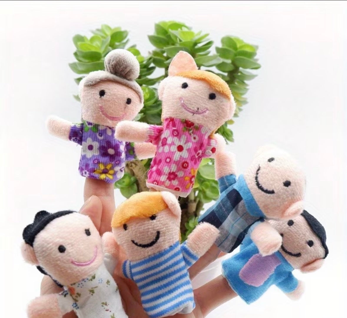 PlushFinger Puppet Family