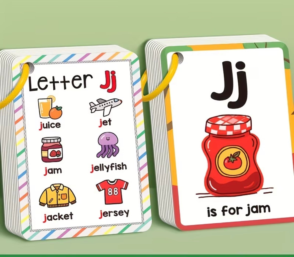 Alphabet phonics cards