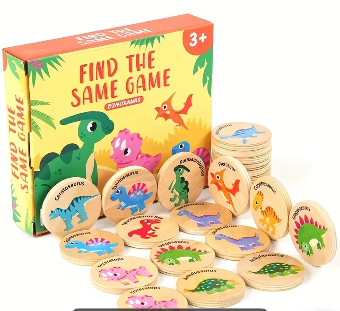Dino memory game