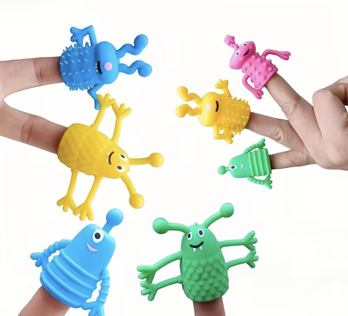 Monster sensory puppets
