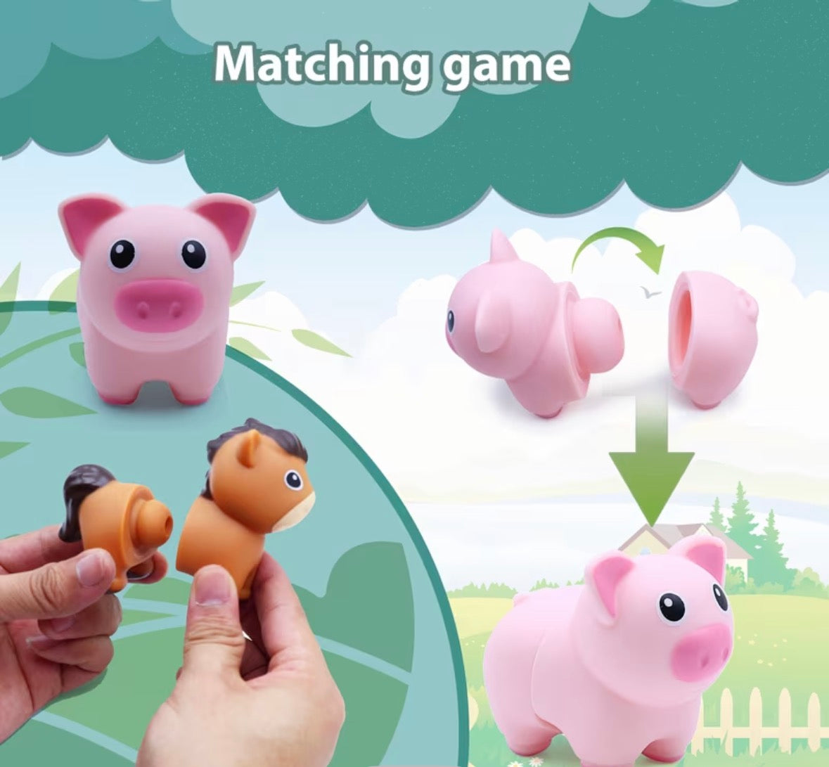 Animal matching game